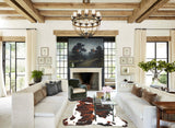 Tricolor Cowhide Rug #B5736