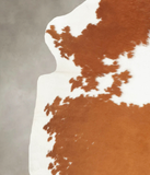 Beige and White Cowhide Rug #B5819
