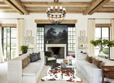 Tricolor Cowhide Rug #B5824