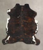 Tricolor Cowhide Rug #B5893