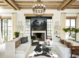 Tricolor Cowhide Rug #B5916