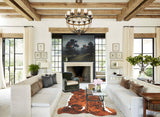 Tricolor Cowhide Rug #B5921