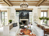 Tricolor Cowhide Rug #B5922
