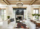 Tricolor Cowhide Rug #B5928