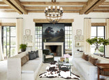 Tricolor Cowhide Rug #B5953
