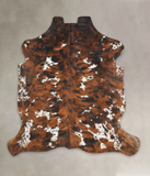 Tricolor Cowhide Rug #B5975