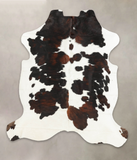 Tricolor Cowhide Rug #B6006