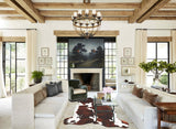 Tricolor Cowhide Rug #B6028