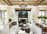 Tricolor Cowhide Rug #B6038