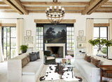 Tricolor Cowhide Rug #B6084