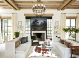 Tricolor Cowhide Rug #B6085