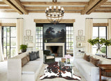 Tricolor Cowhide Rug #B6086