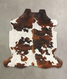 Tricolor Cowhide Rug #B6093