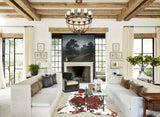 Tricolor Cowhide Rug #B6101