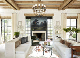 Tricolor Cowhide Rug #B6115