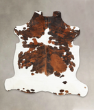 Tricolor Cowhide Rug #B6118