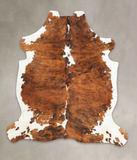 Tricolor Cowhide Rug #B6124