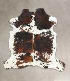 Tricolor Cowhide Rug #B6140