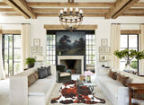Tricolor Cowhide Rug #B6141