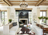 Tricolor Cowhide Rug #B6145