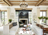 Tricolor Cowhide Rug #B6147