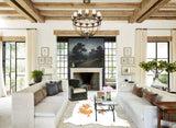 Tricolor Cowhide Rug #B6157