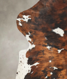 Tricolor Cowhide Rug #B6162