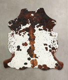 Tricolor Cowhide Rug #B6165
