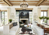 Tricolor Cowhide Rug #B6166