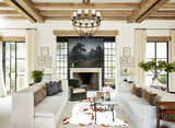 Tricolor Cowhide Rug #B6174