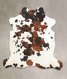 Tricolor Cowhide Rug #B6177