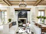Tricolor Cowhide Rug #B6183