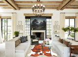 Tricolor Cowhide Rug #B6194