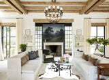 Tricolor Cowhide Rug #B6212