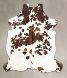 Tricolor Cowhide Rug #B6214