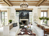 Tricolor Cowhide Rug #B6225