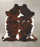 Tricolor Cowhide Rug #B6250
