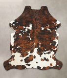 Tricolor Cowhide Rug #B6255