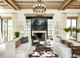Tricolor Cowhide Rug #B6255