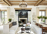 Tricolor Cowhide Rug #B6284