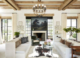 Tricolor Cowhide Rug #B6287