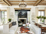 Tricolor Cowhide Rug #B6288