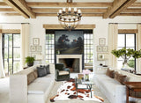 Tricolor Cowhide Rug #B6292
