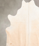 Ivory with Beige Cowhide Rug #B6447