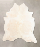 Ivory with Beige Cowhide Rug #B6461