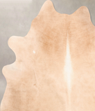 Beige Cowhide Rug #B6503