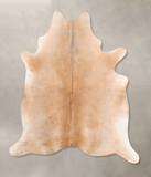 Grey with Beige Cowhide Rug #B6595
