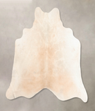 Grey with Beige Cowhide Rug #B6598