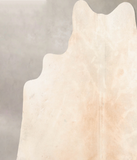 Grey with Beige Cowhide Rug #B6598