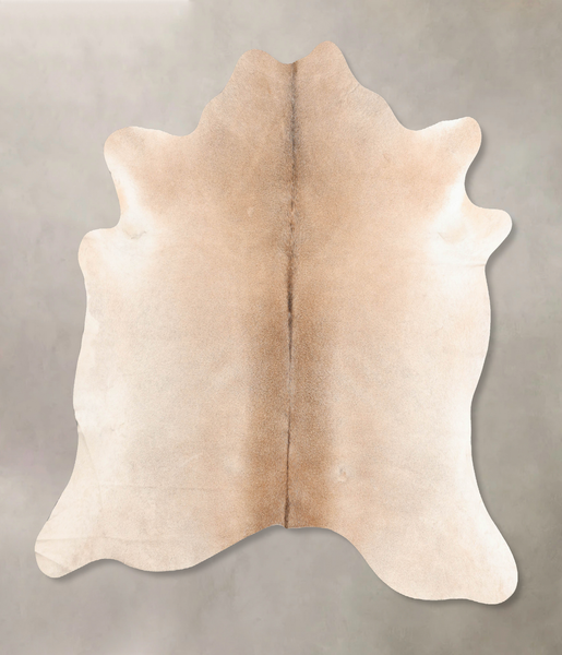 Grey with Beige Cowhide Rug #B7604